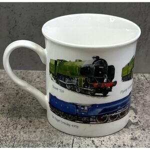 Classic Steam Trains Mug By Leonardo Flying Scotsman Mallard Stowe Bone China